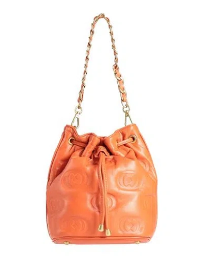 La Carrie Woman Handbag Orange Size - Leather