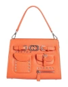 La Carrie Woman Handbag Orange Size - Leather