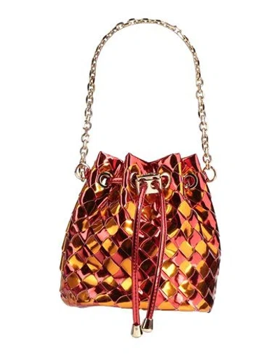 La Carrie Woman Handbag Red Size - Leather