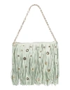 La Carrie Woman Handbag Sage Green Size - Leather In Green