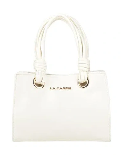 La Carrie Woman Handbag White Size - Polyurethane In White