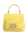 La Carrie Woman Handbag Yellow Size - Calfskin