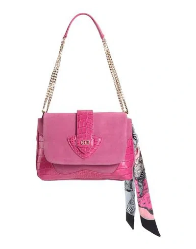 La Carrie Woman Shoulder Bag Fuchsia Size - Leather In Pink