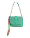 La Carrie Woman Shoulder Bag Green Size - Leather