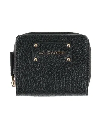 La Carrie Woman Wallet Black Size - Polyurethane
