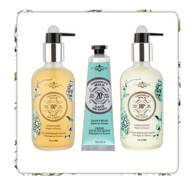 La Chatelaine 3 Piece Luxury Coconut Milk Hand Care Gift Set