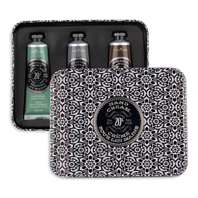 La Chatelaine Mosaic Hand Cream Trio In Gray