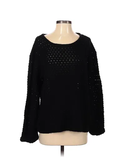 Pre-owned La Classe Couture Pullover Sweater In Black