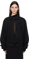 La Collection Black Ali Jacket In Black