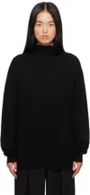 La Collection Black Fred Turtleneck In Black