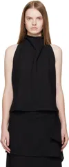 La Collection Black Jeanne Top In Black