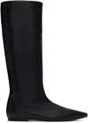 La Collection Black Magnolia Boots In Black