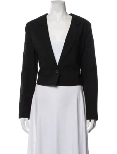Pre-owned La Collection Blazer In Black