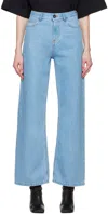 La Collection Blue Maria Jeans In Blue