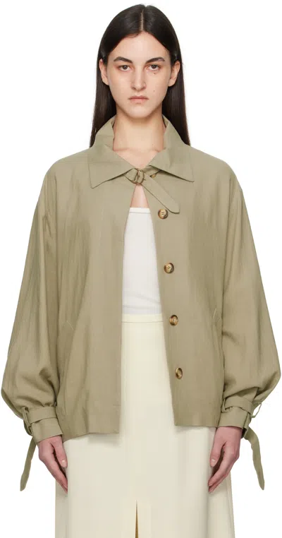 La Collection Green Ali Jacket In Sage