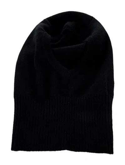Pre-owned La Collection Grosgrain Trimmed Baklava W/tags In Black