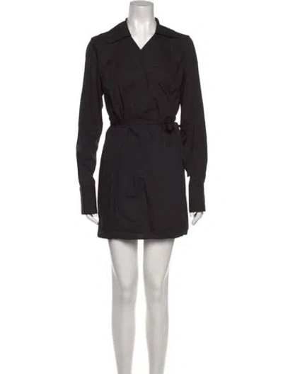 Pre-owned La Collection Mini Dress In Black