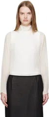 La Collection Off-white Clarice Blouse In Neutral