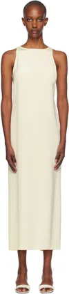 La Collection Off-white Naomi Midi Dress In Off White