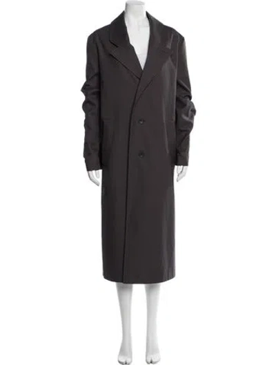Pre-owned La Collection Trench Coat In Gray