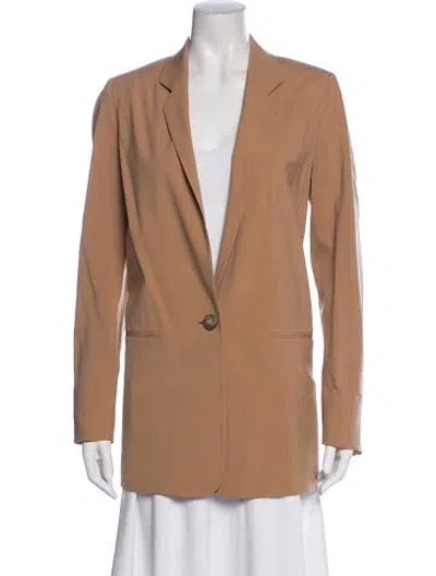 Pre-owned La Collection Wool Blazer In Brown