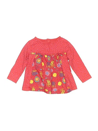 Pre-owned La Compagnie Des Petits Babies' 3/4 Sleeve Blouse In Red