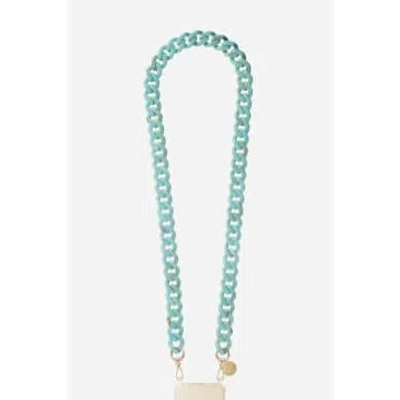 La Coque Francaise Gia Phone Chain In Blue