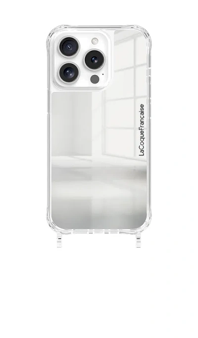 La Coque Francaise Mirror Rings Iphone15 Pro Case In Silver