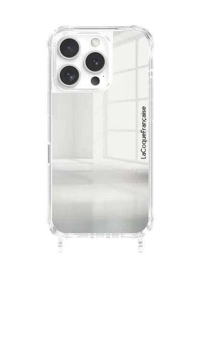La Coque Francaise Mirror Rings Iphone16 Pro Case In Silver
