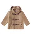 La Coqueta Agustin Wool-blend Coat In Grey