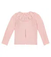 La Coqueta Cardigan Baena Aus Baumwolle In Pink
