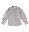 LA COQUETA MATEO CHECKED COTTON SHIRT