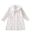 La Coqueta Odisea Floral Cotton Dress In Multicoloured