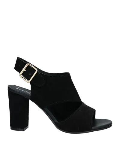 La Corte Della Pelle By Franco Ballin Woman Sandals Black Size 8 Soft Leather
