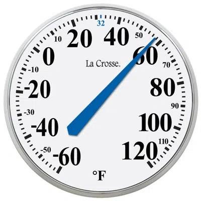 La Crosse Technology 14" Round Dial Thermometer
