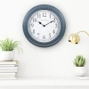 La Crosse Technology 16" Everly Gray Quartz Clock In Gray