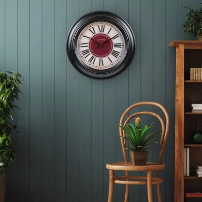 La Crosse Technology 18" Oil-rubbed Bronze Barton Quartz Clock