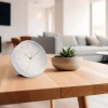 La Crosse Technology 6" Ella Silent Sweeping Quartz Tabletop/wall Clock In White