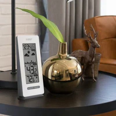 La Crosse Technology Battery Operated Monochromatic Digital Forecast Station