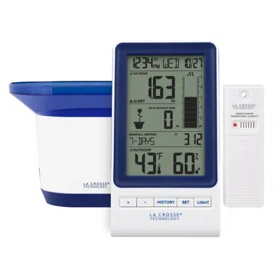 La Crosse Technology Digital Wireless Rain Station With Outdoor Sensor