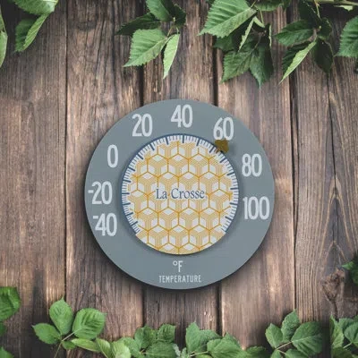La Crosse Technology La Crosse 104-120a 8-inch Beehive Floating Dial Thermometer