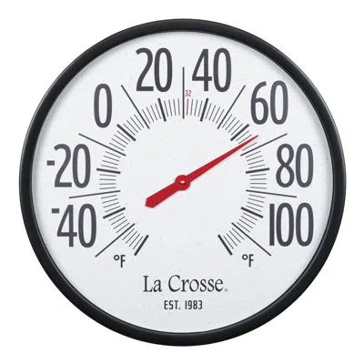 La Crosse Technology La Crosse 104-3056 Emperor Size 22 Inch Analog Dial Thermometer