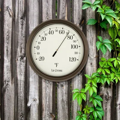La Crosse Technology La Crosse Analog Round Dial Thermometer