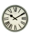 La Crosse Technology La Crosse Clock 404-3036g 14" Sage Grove Quartz Wall Clock In Green