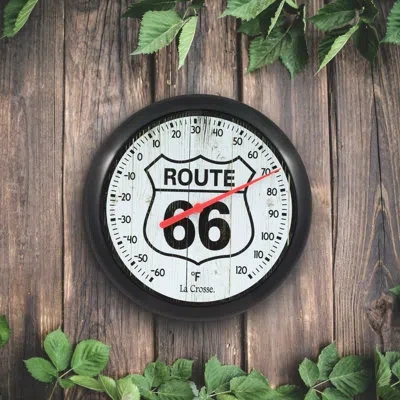 La Crosse Technology La Crosse Route66 Round Dial Thermometer