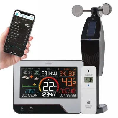 La Crosse Technology Wireless Wifi Professional Weather Station With Remote Monitoring