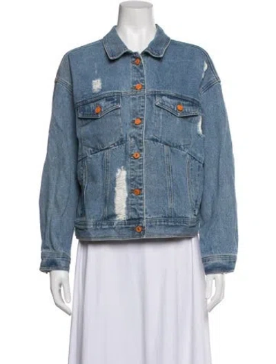 Pre-owned La Detresse Denim Jacket In Blue