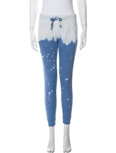 Pre-owned La Detresse Tie-dye Print Sweatpants In Blue