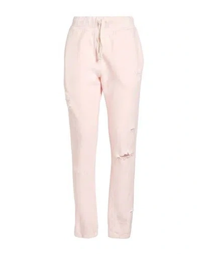 La Detresse Woman Pants Light Pink Size Xs Cotton, Polyester