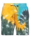 La Detresse Woman Shorts & Bermuda Shorts Marigold Size S Cotton, Polyester In Yellow